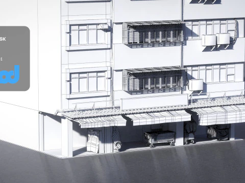 RaoheBuilding 02 3D Model