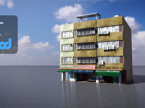RaoheBuilding 02 3Dモデル