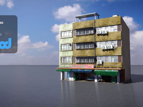RaoheBuilding 02 3D Model