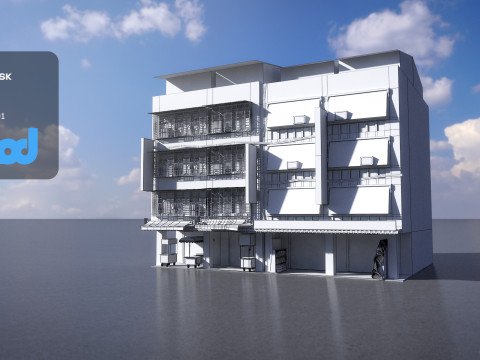 RaoheBuilding 03 3D Модель