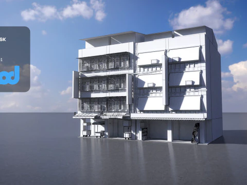 RaoheBuilding 03 3D Model