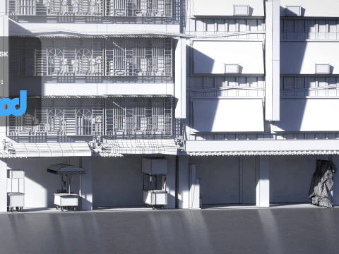 RaoheBuilding 03 3D Model