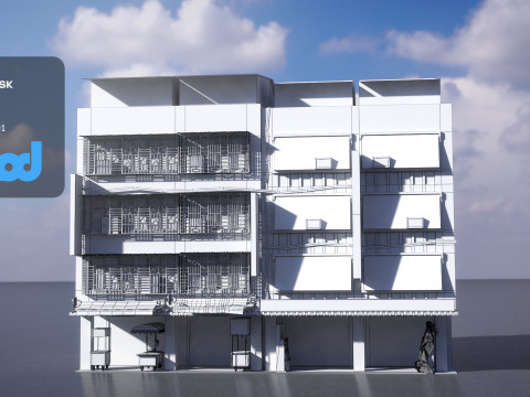 RaoheBuilding 03 3D Модель