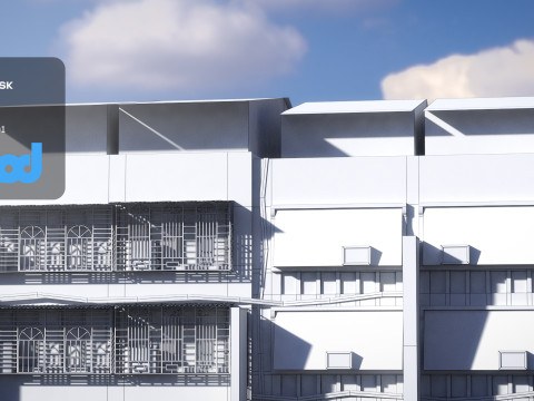 RaoheBuilding 03 3D Модель