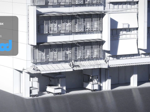RaoheBuilding 03 3D Model