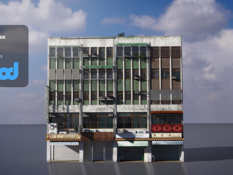 RaoheBuilding 04 3D 模型