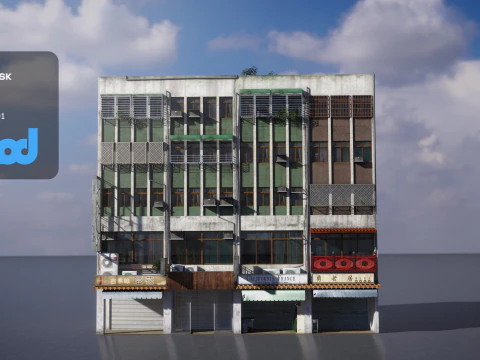 RaoheBuilding 04 3D Model