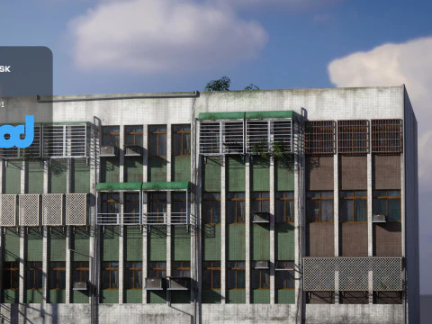 RaoheBuilding 04 3D Model