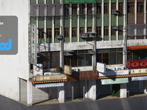 RaoheBuilding 04 3D Model