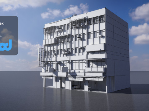 RaoheBuilding 04 3D 模型