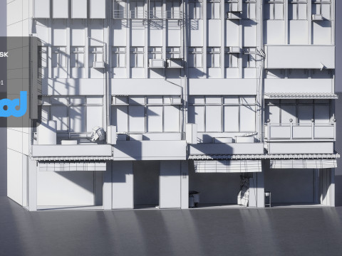 RaoheBuilding 04 3D 模型