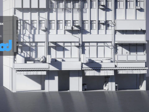 RaoheBuilding 04 3D Model