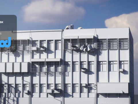 RaoheBuilding 04 3D Model