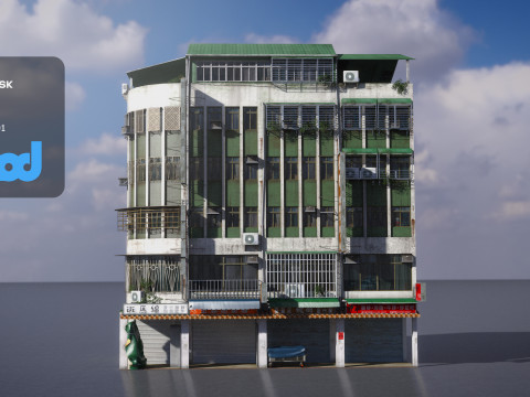 RaoheBuilding 05 3Dモデル
