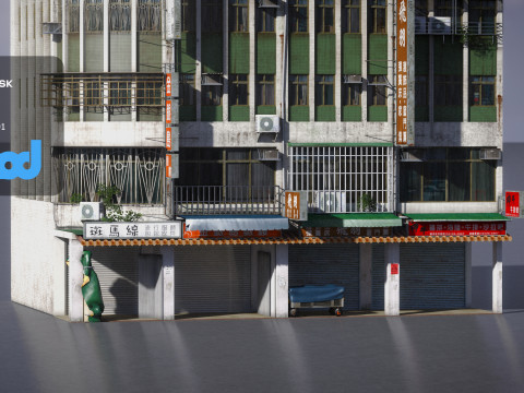 RaoheBuilding 05 3Dモデル