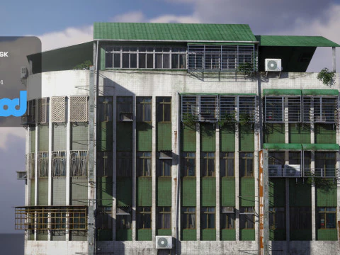 RaoheBuilding 05 3D Model