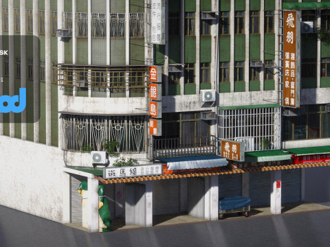 RaoheBuilding 05 3Dモデル