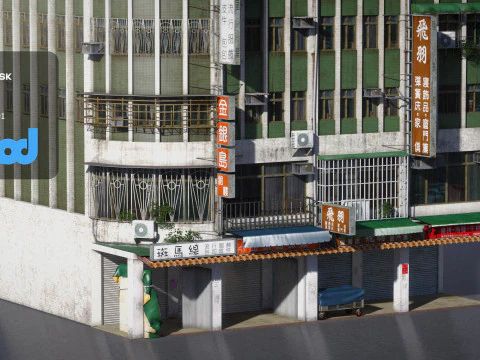 RaoheBuilding 05 3D Model