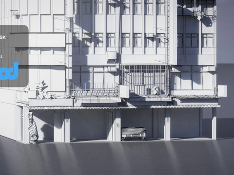 RaoheBuilding 05 3D Model