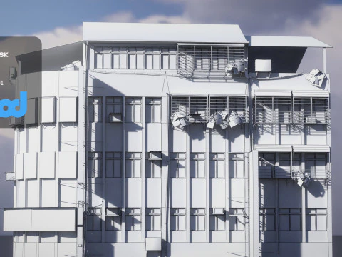 RaoheBuilding 05 3D Model