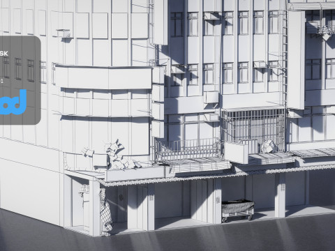 RaoheBuilding 05 3Dモデル