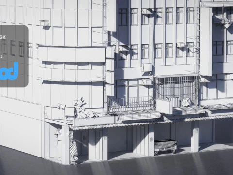 RaoheBuilding 05 3D Model
