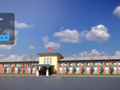 TW LegislativeYuan 3Dモデル