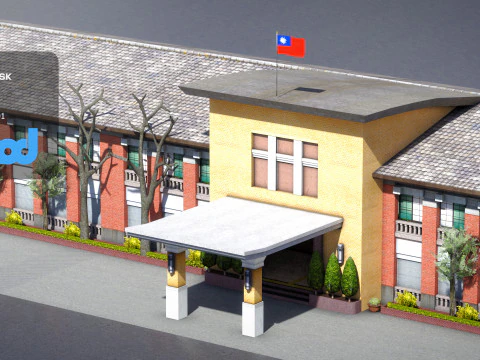 TW LegislativeYuan 3D Model
