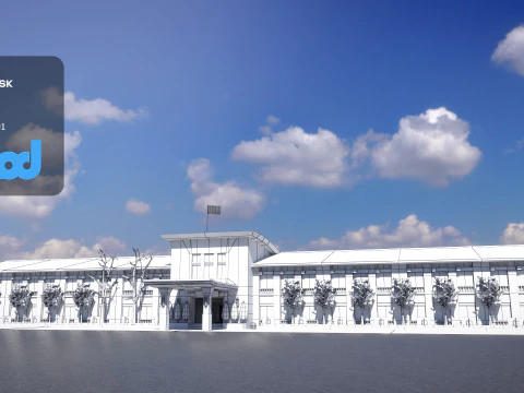 TW LegislativeYuan 3D Model