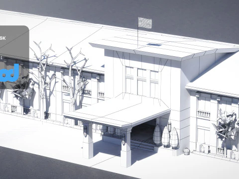 TW LegislativeYuan 3D Model