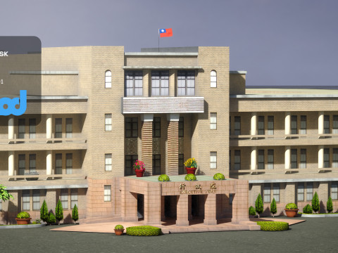 TW ExecutiveYuan Modelo 3D