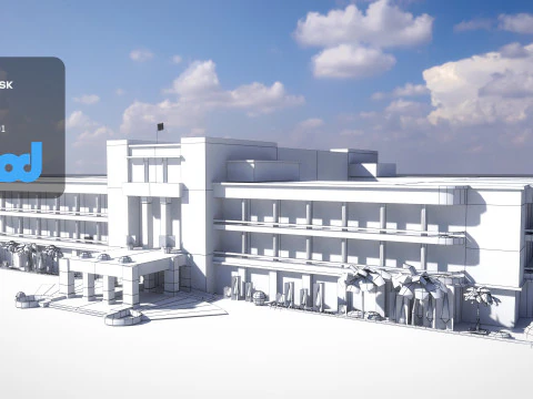 TW ExecutiveYuan 3D Model