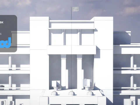 TW ExecutiveYuan 3D Model