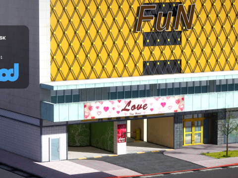 TW Motel 3D Model