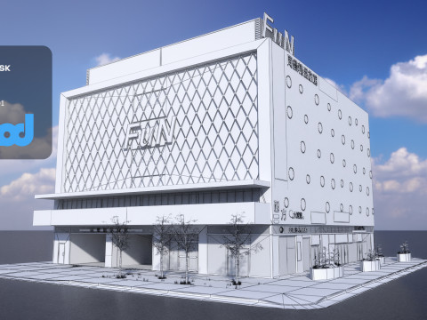 TW Motel 3D Model