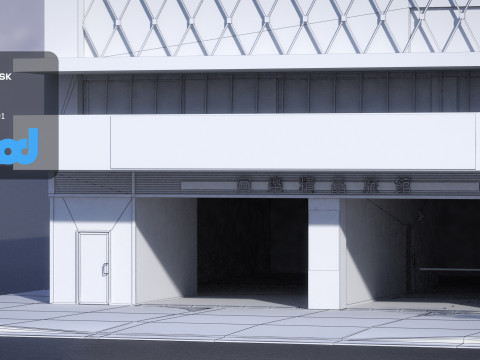 TW Motel 3D Model