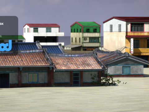 Jiadong Flooding Modelo 3D