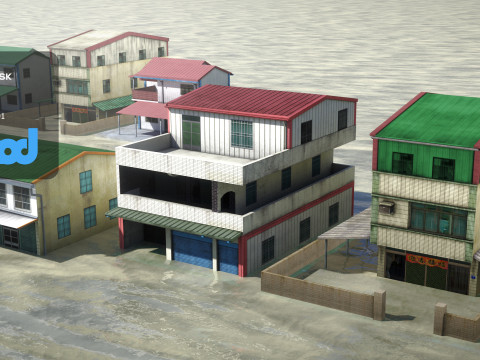 Jiadong Flooding Modelo 3D