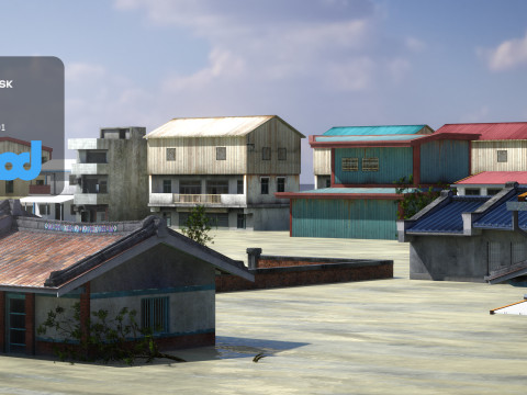 Jiadong Flooding Modelo 3D