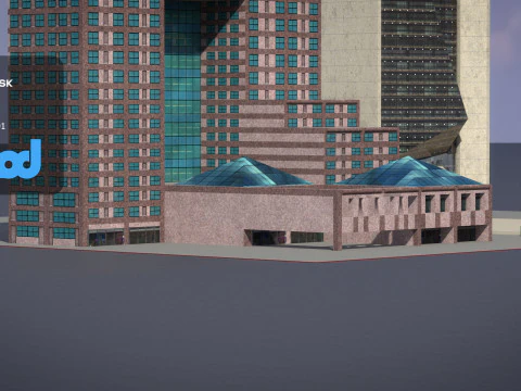 TW Xinyi Building 3D Model