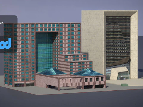 TW Xinyi Building 3D Model