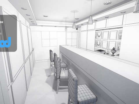 Raohe Jewelery Store 3D Model