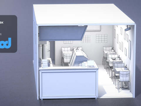 Raohe Tofu Pudding 3D Model