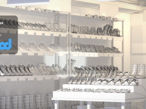 Raohe Shoes 3D Model