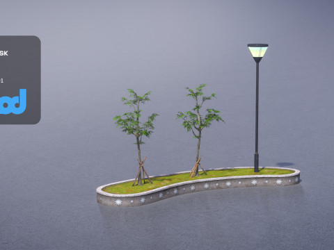 Parterre 01 3Dモデル