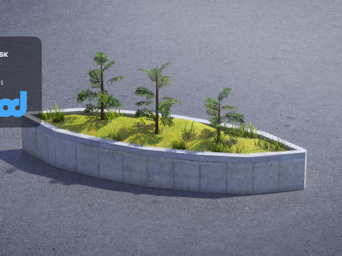 Parterre 03 3Dモデル