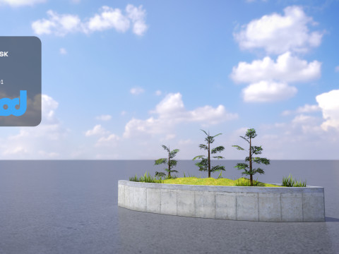 Parterre 03 3D 모델
