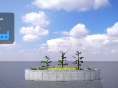 Parterre 03 3D 모델