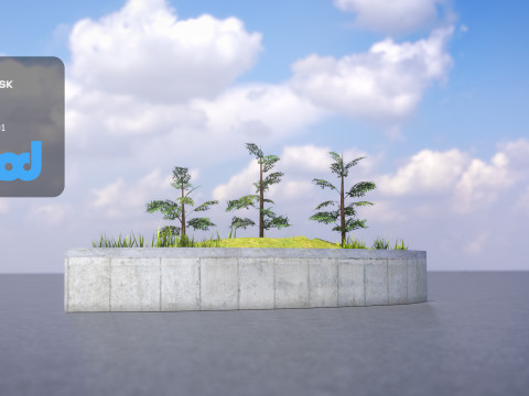 Parterre 03 3D 모델