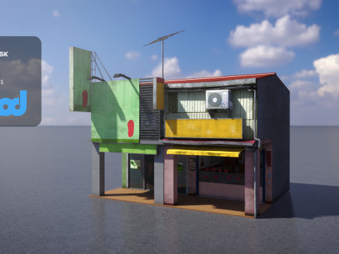 TW House 007 3Dモデル